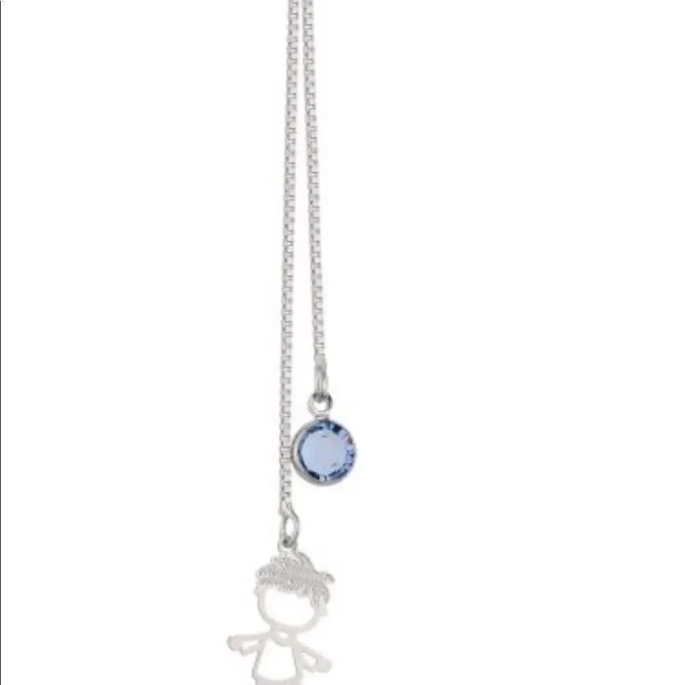 Swarovski Crystals Pull Tie White Rhodium plated